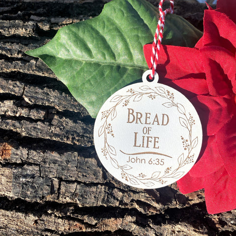 Bread of Life Single Ornament - from Names of Christ Ornament Series