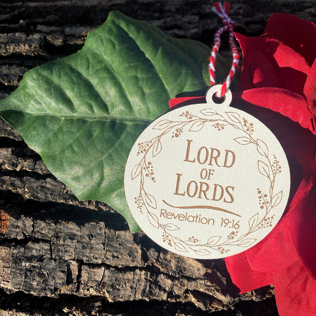 Lord of Lords Single Ornament - from Names of Christ Ornament Series