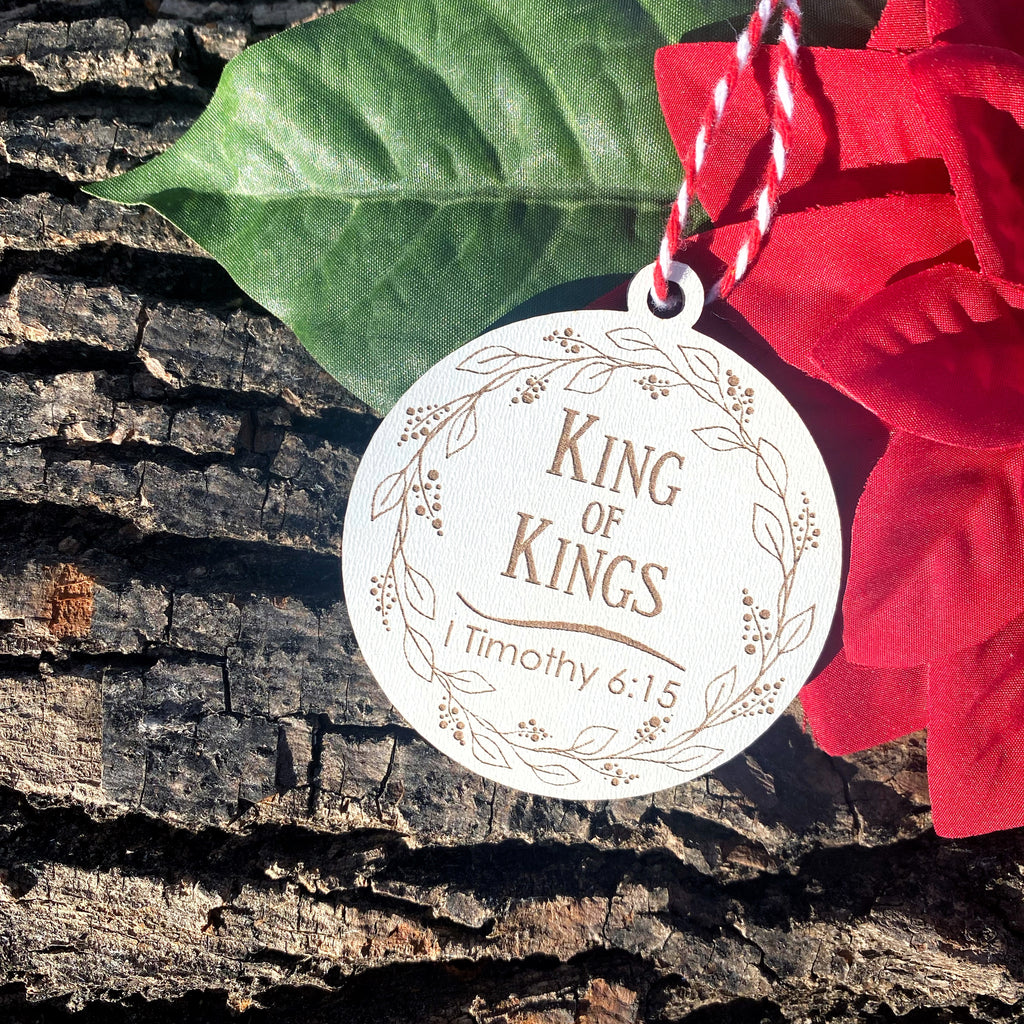 King of Kings Single Ornament - from Names of Christ Ornament Series