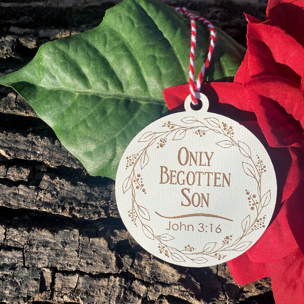 Only Begotten Son Single Ornament - from Names of Christ Ornament Series